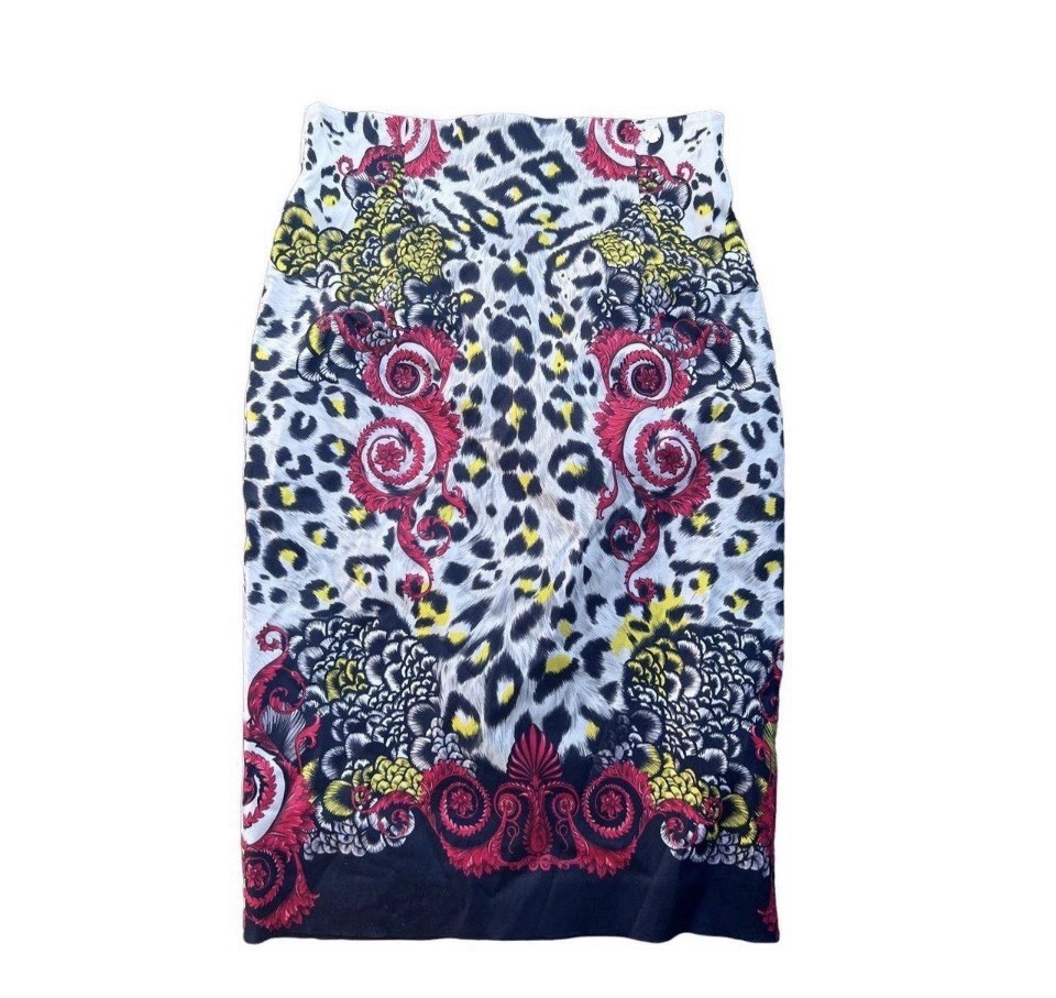 NEW Authentic Versace Collection Leopard Baroque … - image 2