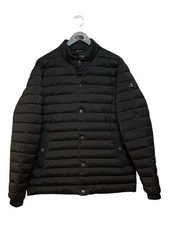 Moose Knuckles Black Lightweight Down Jacket Button 5705134785 25040416