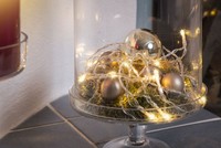 Konstsmide Weihnachtsbeleuchtung LED Lichterkette 50 WarmweißE Dioden