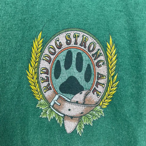 Camiseta De Colección Lucky's Red Dog Strong Ale Limerick Irlanda 100% Algodón Mediana - Imagen 7 de 8