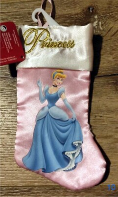 Cinderella - Christmas Stocking - New, Tags Attached