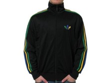 Adidas Rasta Grun black track top jacket M - ECU