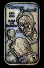 Norman Rockwell Artist Greathouse bronze bar 000087 Saturday Evening Post C736
