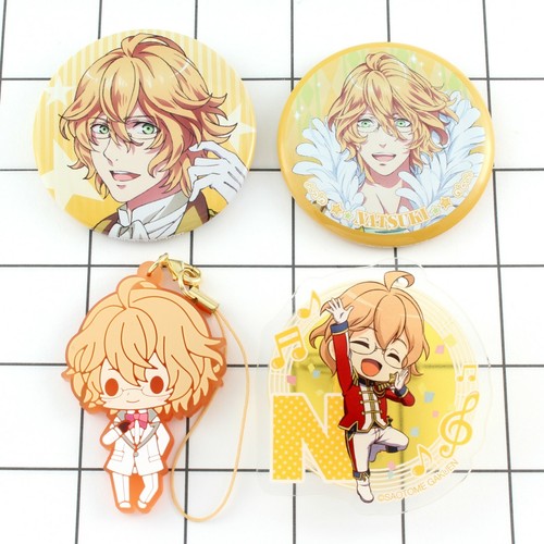 Uta no Prince sama Natsuki Shinomiya strap can badge Ita bag Sets - 16 choices - Picture 9 of 31