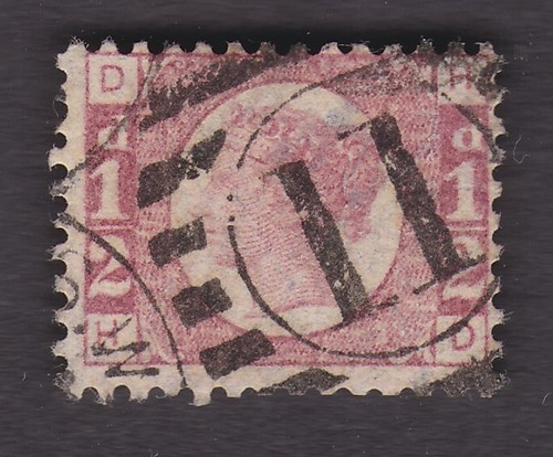 GB stamps 1841/1950 London Suburbs NUMERAL CANCELS 1-53B sold singly - 80 items - Picture 19 of 84