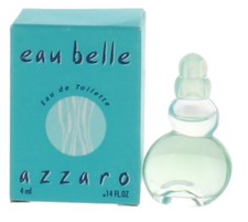 eau belle by azzaro for Women Mini EDT Perfume Splash .14oz New in Box