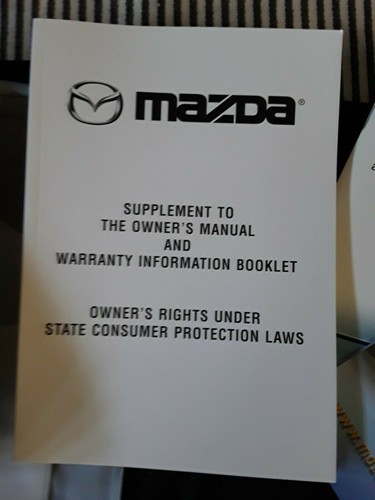 LOT MAZDA 6 2004 OWNER MANUAL USER GUIDE & SUPPLEMENT ETC & SALES BROCHURE - Picture 7 of 9