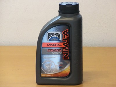  Bel Ray V-Twin Motor Oil 20W-50  1 Ltr mineral . für V- Twin 