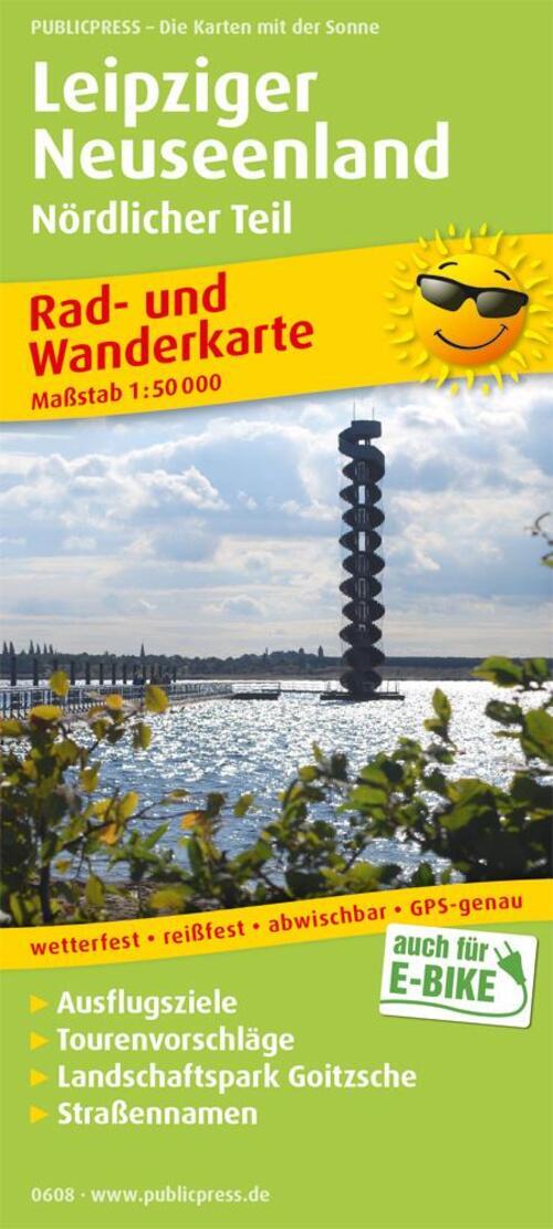 Thumbnail - Leipziger Neuseenland Nördlicher Teil 1:50 000 | (land-)karte |