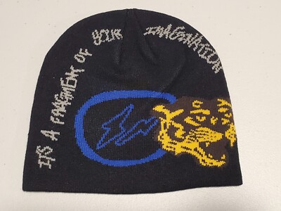 Travis Scott Cactus Jack × Fragment Imagination Beenie 100% AUTHENTIC One Size