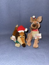 All Dogs Christmas Charlie Itchy Stuffed Plush Doll Toy Figure Go Heaven Dog Lot