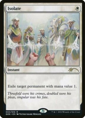 Isolate NM, English MTG Pioneer Challenge Decks 2021