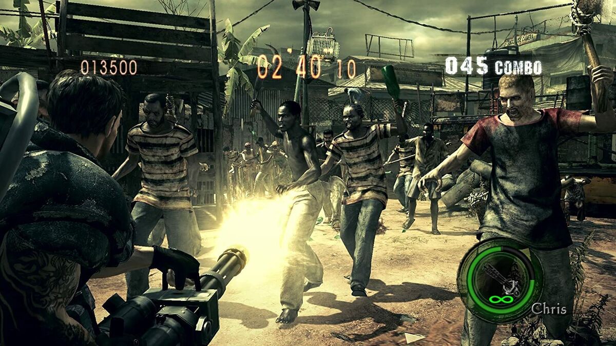 Resident Evil 5 Shooting Game w/ 8 Playable Characters for Playstation 4