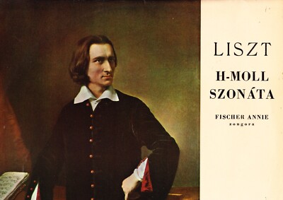 QUALITON LPX 1008 - ANNIE FISCHER PIANO - LISZT - H-MOLL SONATA NM
