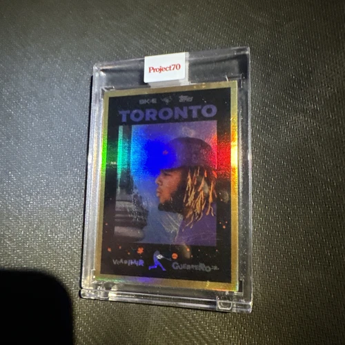 Topps Project 70 Card 466 - 2021 Vladimir Guerrero Jr. by DJ Skee FOIL /70