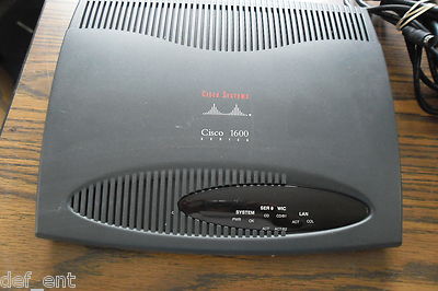 Cisco Systems 1601 Cisco 1600 Series Router with Power Supply