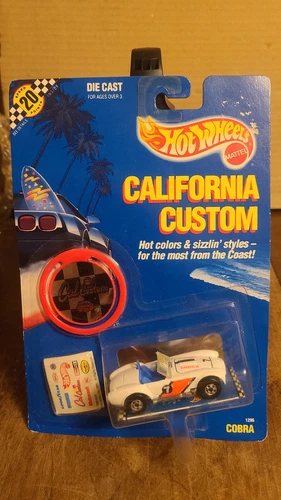 Vintage hot wheels California custom Ford cobra [lot A] mib