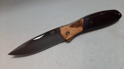 sehr edles CJH / HERBERTZ Taschenmesser - ''HOLZ ZWEIFARBIG'' - NEU & ovp - 44034