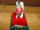 1958 Vintage Timex Peanuts Snoopy Original Blue Watch Band Rare In Packaging