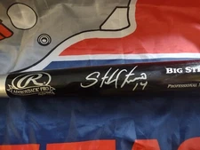 Starlin Castro Autograph Baseball Bat