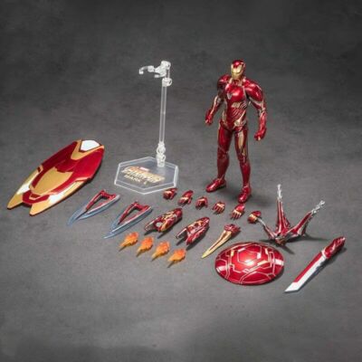 Marvel avengors ir0n MAN Mark 50 MK1-7 Action Figure Collection Toy Box ZD TOYS