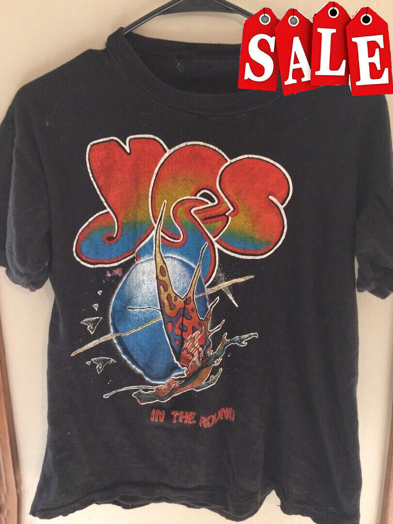 Yes Band Tour Tee Shirt In The Round Shirt GE2009 | eBay