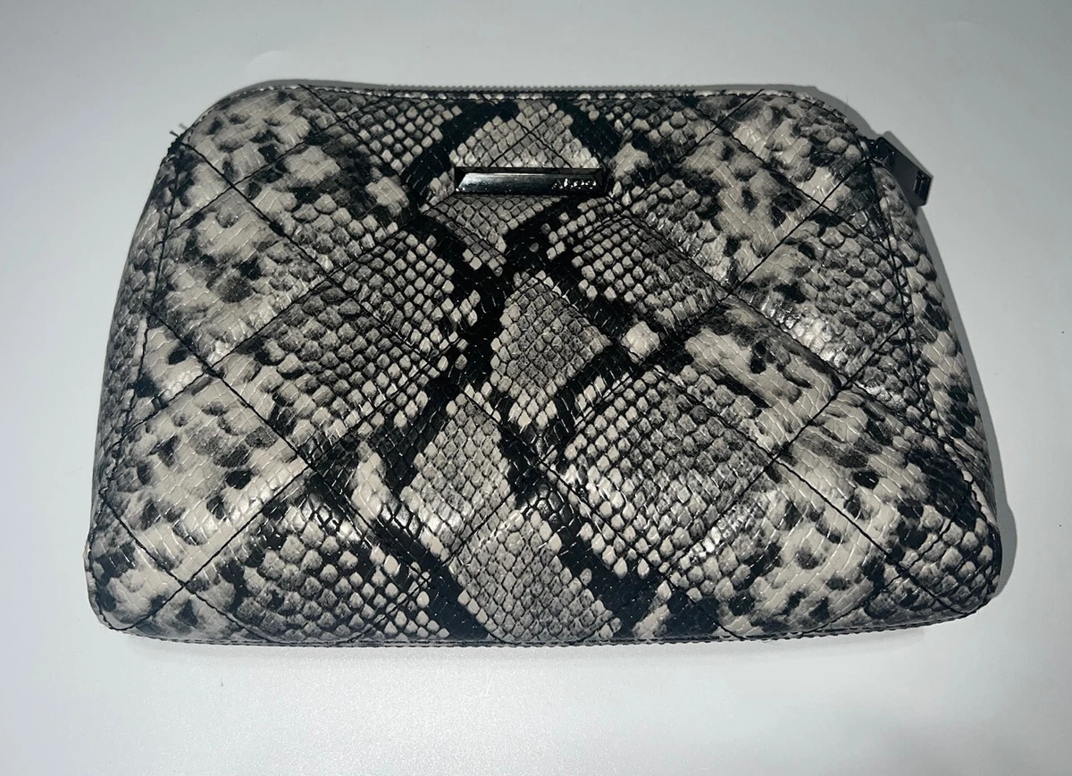 Aldo | Bags | Aldo Snake Skin Gray Crossbody Hand Bag | Poshmark