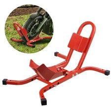 MOTORCYCLE MOTORBIKE FRONT WHEEL CHOCK STORAGE GARAGE TRANSPORT PADDOCK STAND