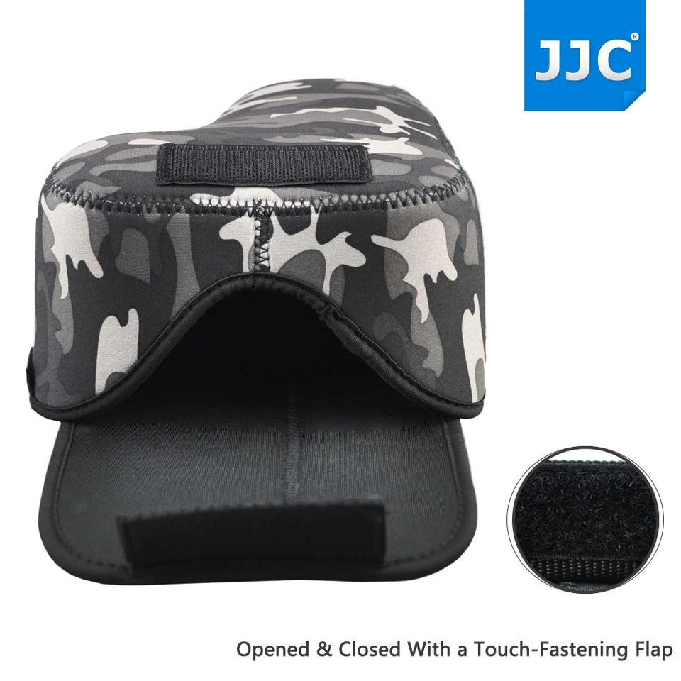 JJC Neoprene Camera Case for Nikon D7500 D7200 D7100 D7000+18-85mm/18-300mm Lens - Image 3 of 4