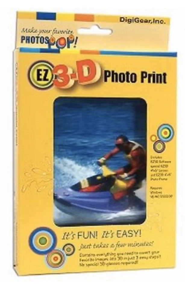 DIY 3D Photo Print Turn 2D into 3D Look Creat 2nd image Lenticular Picture - Image 3 of 4