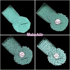 Malachite Turquoise Gemstone Crushed Powder - Rich Green Elegance for Resin Art,
