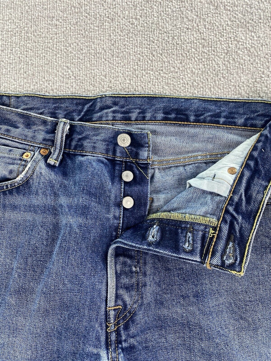 Levis 501XX Jeans Mens 36x30 Blue Denim Classic Original Levis 501XX Jeans Mens 36x30 Blue Denim Classic Original