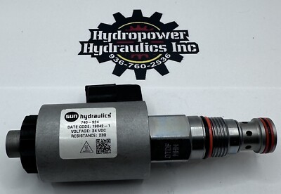 DTDF-MHN-924, Sun Hydraulics, Direct Acting, Accumulator Dump Valve, NO
