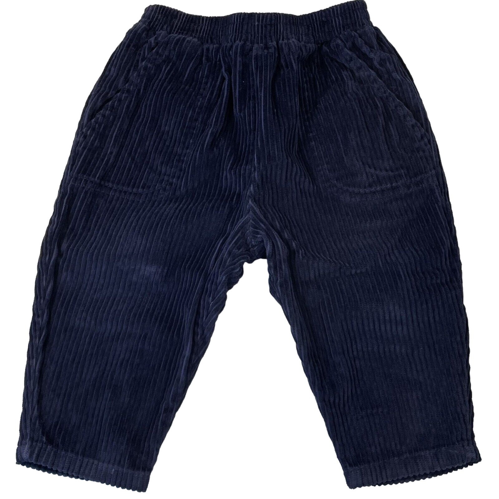 Vtg United Colors Baby Boys Corduroy Overalls Hartstrings Pant