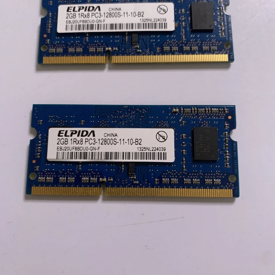 Apple Mac Pro 4GB RAM 2x 2GB DDR3 1600Mhz 1Rx8 PC3-12800S-11-10-B2 - Image 3 of 4