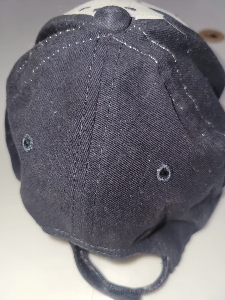 New York Yankees KIDS Baseball Cap WHITE/BLACK Fan Favorite Adjustable RARE - Image 3 of 4