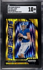 Will Levis #NR-2 2023 Panini Prizm D.P. New Recruits Gold Flash /49 SGC 10 GM