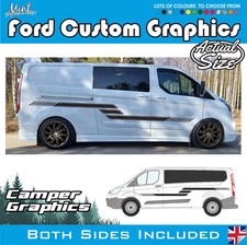 Ford Transit Custom LWB compatible MWB Camper van Motorhome Graphics Decals 242
