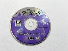 Virtua Fighter 2 Sega Saturn Game Disc JUNK Scratch DOES NOT WORK