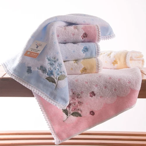 Towel Pure cotton soft water absorption antibacterial towels KING SHORE brand - Picture 2 of 24