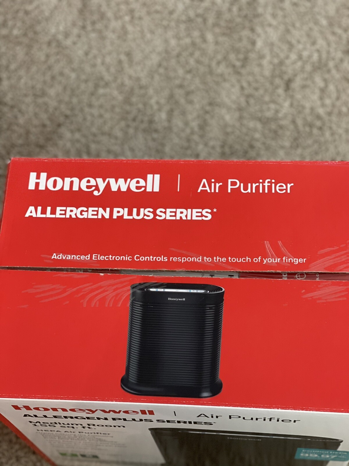 Honeywell True HEPA Air Purifier Allergen Remover Clean Air Bedroom