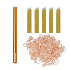 3D Tattoo Pen with Blade Microblading Tattoo Needles Permanent Makeup Manual