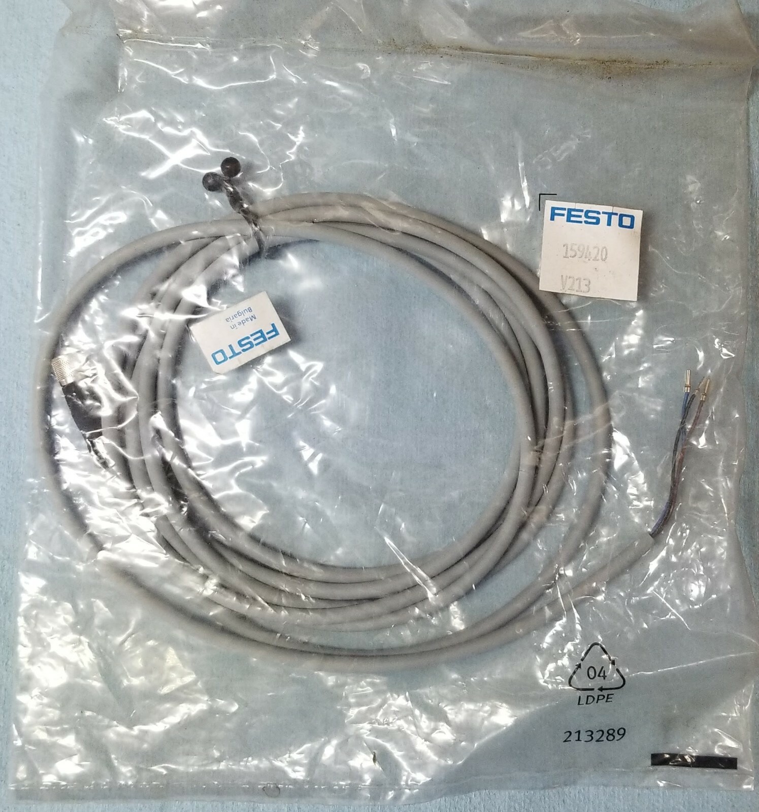 Festo 159420 Proximity Switch Cable