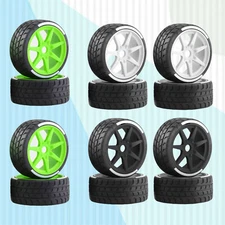4X 53/107 42/100 Tire Tyre 17mm Wheel Hex for Arrma 1/7 Felony FSR Model GT RC