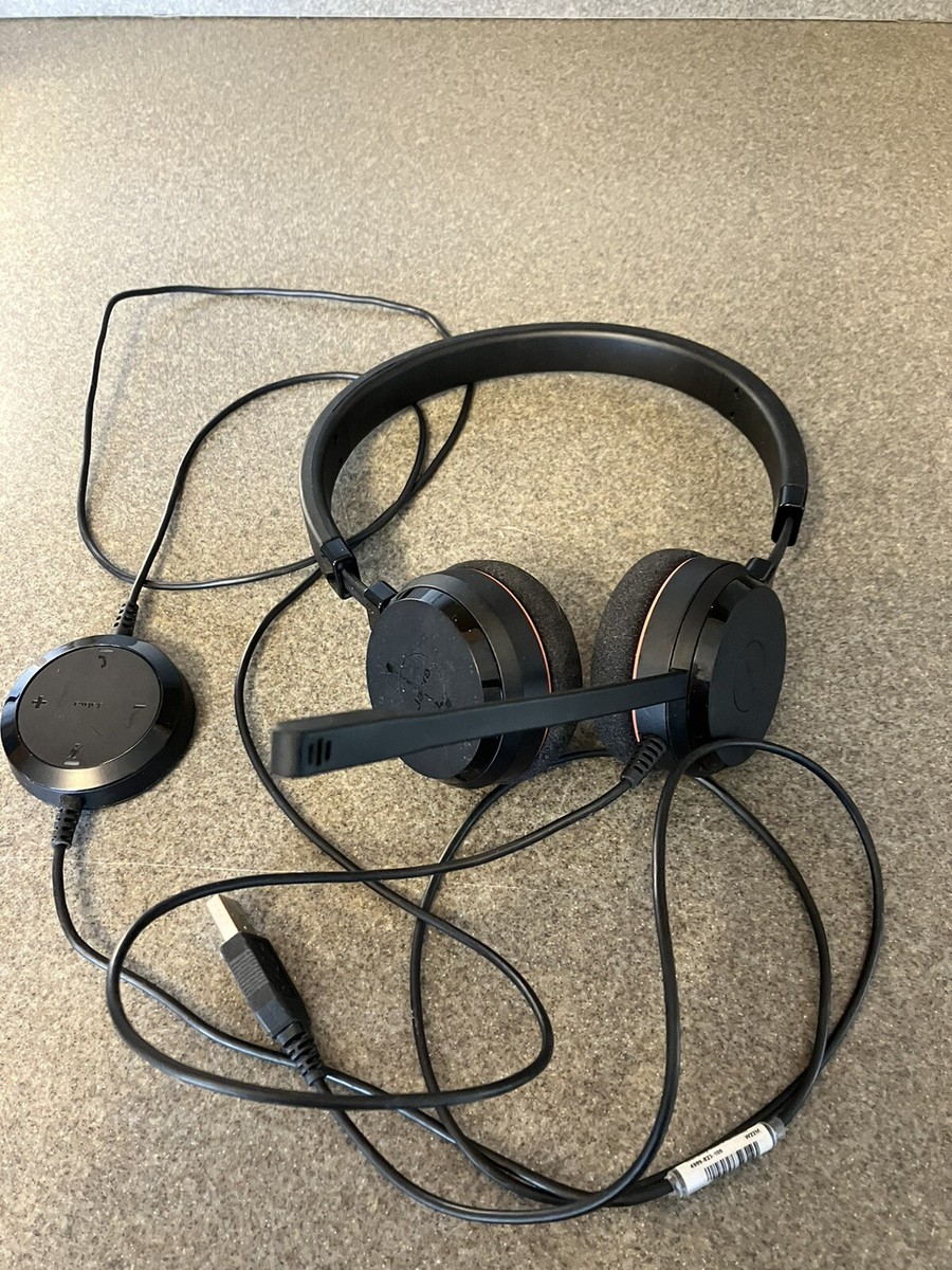 Jabra Evolve 20 Jabra One Jabbar Headset Jabra Evolve 20 USB DUO