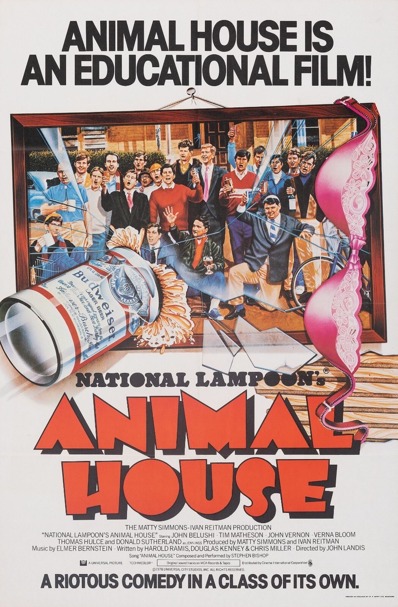 アニマルハウス　USオリジナル映画ポスター 楽天市場】アニマルハウス 映画ポスター 軽量アルミ製フィット