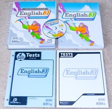 BJU Bob Jones 3rd grade ENGLISH 3 Writing Gra...