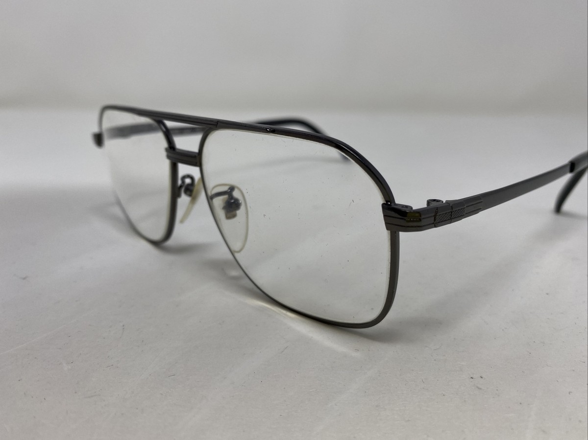 Culture House Japan TITAN-P 54-15-140 Gunmetal Full Rim Eyeglasses