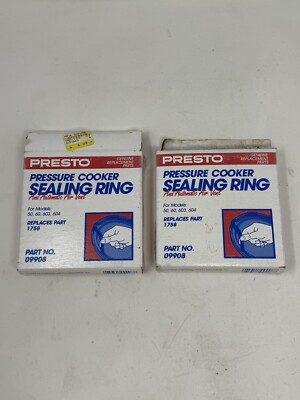 #ad Presto Rubber Pressure Cooker Sealing Ring Lot Of 2 # 09908 $166.90