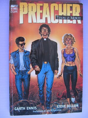 PREACHER TEXAS O DEATH - MAGIC PRESS VERTIGO 1998 TOP ZUSTAND